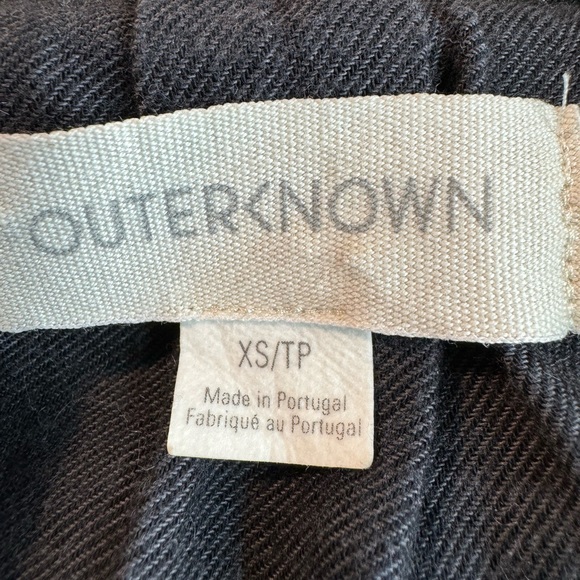 🎯Outerknown Cloud Weave Shirt Jacket Salt Cabin Plaid Size XS - Picture 10 of 16